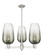 Mid. Chandeliers Glass Up by Innovations ( 405 | 716-3CR-SN-G484-7SL Arcadia ) 