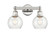 Bathroom Fixtures Two Lights by Innovations ( 405 | 616-2W-PN-G124-6 Edison ) 
