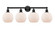 Bathroom Fixtures Four Lights by Innovations ( 405 | 616-4W-BK-G121-8 Edison ) 