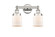 Bathroom Fixtures Two Lights by Innovations ( 405 | 616-2W-PN-G51 Edison ) 