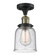 Semi-Flush Mts. Glass Down by Innovations ( 405 | 517-1CH-BAB-G54-LED Franklin Restoration ) 