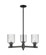 Mid. Chandeliers Glass Up by Innovations ( 405 | 716-3CR-BK-G559-5SDY Arcadia ) 