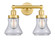 Bathroom Fixtures Two Lights by Innovations ( 405 | 616-2W-SG-G192 Edison ) 