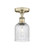 Semi-Flush Mts. Glass Down by Innovations ( 405 | 616-1F-AB-G559-5SDY Edison ) 