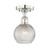 Semi-Flush Mts. Glass Down by Innovations ( 405 | 616-1F-PN-G122C-6CL Edison ) 