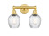 Bathroom Fixtures Two Lights by Innovations ( 405 | 616-2W-SG-G292 Edison ) 