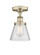 Semi-Flush Mts. Glass Down by Innovations ( 405 | 616-1F-AB-G64 Edison ) 