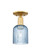 Semi-Flush Mts. Glass Down by Innovations ( 405 | 716-1C-SG-G559-5BL Arcadia ) 