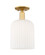 Semi-Flush Mts. Glass Down by Innovations ( 405 | 716-1C-SG-G559-8GWH Arcadia ) 