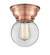Flush Mounts Glass Down by Innovations ( 405 | 623-1F-AC-G202-6-LED Franklin Restoration ) 
