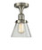 Semi-Flush Mts. Glass Down by Innovations ( 405 | 517-1CH-SN-G62 Franklin Restoration ) 