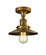 Semi-Flush Mts. Glass Down by Innovations ( 405 | 517-1CH-BB-M4 Franklin Restoration ) 