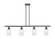 Linear/Island 4 Light + by Innovations ( 405 | 516-4I-BK-G802 Ballston ) 