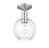 Semi-Flush Mts. Glass Down by Innovations ( 405 | 716-1C-SN-G458-7CL Arcadia ) 