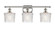 Bathroom Fixtures Three Lights by Innovations ( 405 | 516-3W-PN-G402-LED Ballston ) 