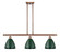 Linear/Island 3 Light Bar by Innovations ( 405 | 516-3I-AC-MBD-75-GR Ballston ) 