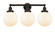 Bathroom Fixtures Three Lights by Innovations ( 405 | 616-3W-OB-G201-8 Edison ) 