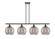 Linear/Island 4 Light + by Innovations ( 405 | 516-4I-OB-G1213-10SM Ballston ) 