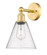 Sconces Single Glass by Innovations ( 405 | 616-1W-SG-GBC-84 Edison ) 