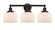 Bathroom Fixtures Three Lights by Innovations ( 405 | 616-3W-OB-G71 Edison ) 