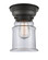 Flush Mounts Glass Down by Innovations ( 405 | 623-1F-BK-G182-LED Franklin Restoration ) 