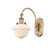 Sconces Single Glass by Innovations ( 405 | 918-1W-BB-G531 Franklin Restoration ) 