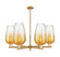 Mid. Chandeliers Glass Up by Innovations ( 405 | 716-6CR-BB-G484-7AM Arcadia ) 
