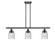 Linear/Island 3 Light Bar by Innovations ( 405 | 916-3I-BK-G54 Ballston Urban ) 