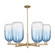 Mid. Chandeliers Glass Up by Innovations ( 405 | 716-6CR-CB-G482-7SB Arcadia ) 