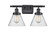 Bathroom Fixtures Two Lights by Innovations ( 405 | 916-2W-BK-G44 Ballston Urban ) 