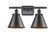 Bathroom Fixtures Two Lights by Innovations ( 405 | 916-2W-OB-M13 Ballston Urban ) 