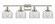 Bathroom Fixtures Four Lights by Innovations ( 405 | 916-4W-PN-G72-LED Ballston Urban ) 