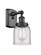 Sconces Single Glass by Innovations ( 405 | 916-1W-BK-G52-LED Ballston Urban ) 