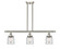Linear/Island 3 Light Bar by Innovations ( 405 | 916-3I-SN-G52-LED Ballston Urban ) 