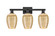 Bathroom Fixtures Three Lights by Innovations ( 405 | 716-3W-BK-G457-6ME Arcadia ) 