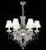 Mid. Chandeliers Candle by James R. Moder ( 64 | 94346PW00-55 Dynasty Cast Brass ) 