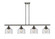 Linear/Island 4 Light + by Innovations ( 405 | 916-4I-OB-G74-LED Ballston Urban ) 
