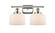 Bathroom Fixtures Two Lights by Innovations ( 405 | 916-2W-PN-G71-LED Ballston Urban ) 