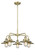 Mid. Chandeliers Glass Down by Innovations ( 405 | 916-5CR-AB-M4-AB Ballston Urban ) 