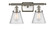 Bathroom Fixtures Two Lights by Innovations ( 405 | 916-2W-SN-G64-LED Ballston Urban ) 