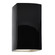 Exterior Wall Mt./Flush by Justice Designs ( 102 | CER-5950W-BLK Ambiance ) 