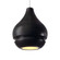 Mini Pendants Glass Down by Justice Designs ( 102 | CER-6400-CRB-CROM-WTCD Radiance ) 