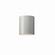 Exterior Wall Mt./Flush by Justice Designs ( 102 | CER-9010W-MAT-NCUT Sun Dagger ) 