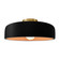 Semi-Flush Mts. Bowl Style by Justice Designs ( 102 | CER-6345-CBGD-BRSS Radiance ) 