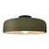 Semi-Flush Mts. Bowl Style by Justice Designs ( 102 | CER-6345-MGRN-MBLK Radiance ) 