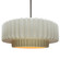 Pendants Drum Shade by Justice Designs ( 102 | CER-6555-MTGD-NCKL-RIGID Radiance ) 