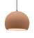 Pendants Sphere by Justice Designs ( 102 | CER-6535-ADOB-MBLK-BKCD Radiance ) 