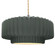 Pendants Drum Shade by Justice Designs ( 102 | CER-6555-PWGN-NCKL-BEIG-TWST Radiance ) 