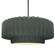 Pendants Drum Shade by Justice Designs ( 102 | CER-6555-PWGN-NCKL-RIGID Radiance ) 