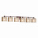 Bathroom Fixtures Five+Lights by Justice Designs ( 102 | FSN-8426-55-MROR-DBRZ Fusion ) 
